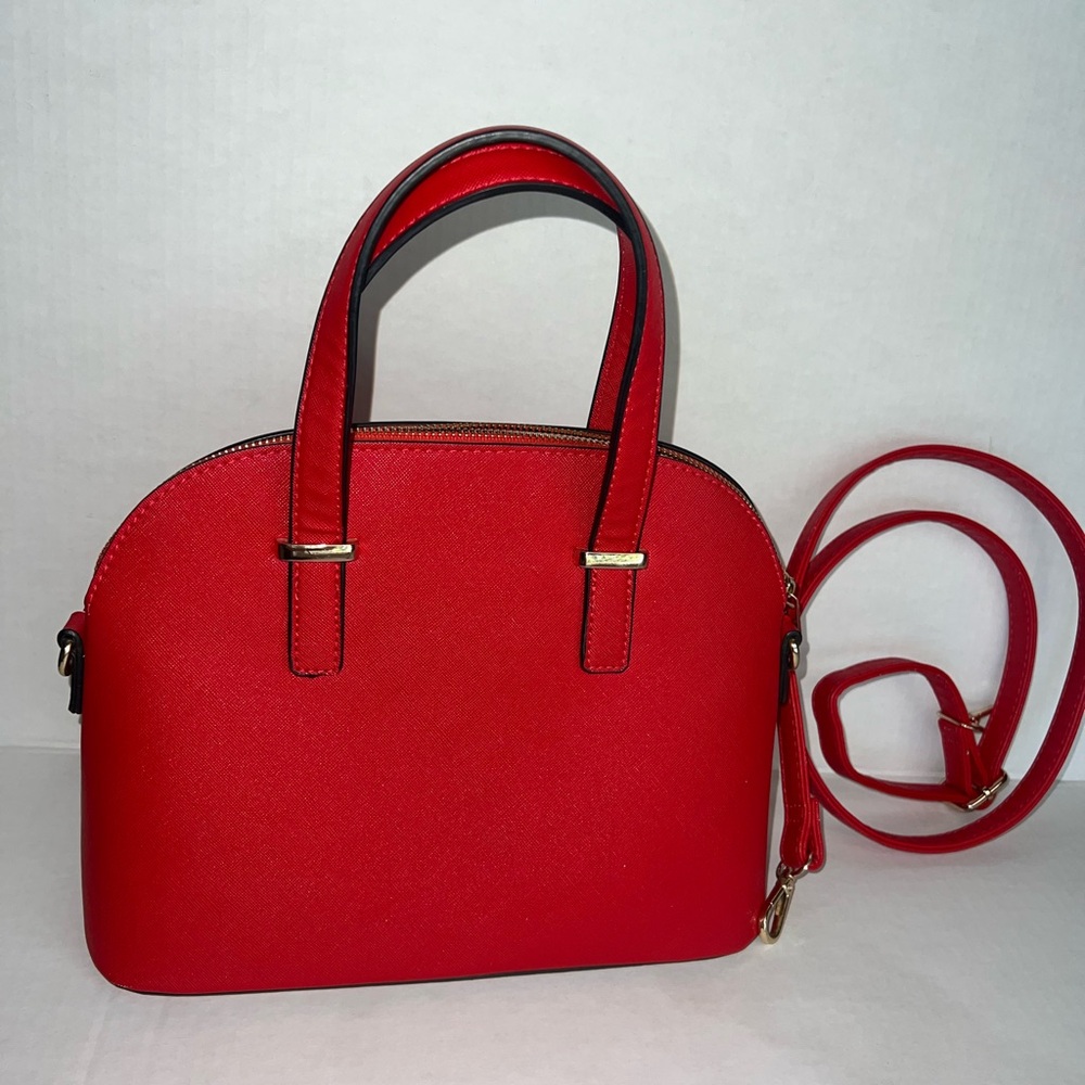 Cleo Vibrant Red Crossbody Bag